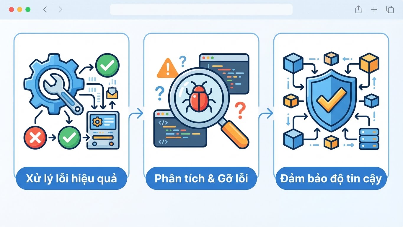 DLQ giúp xử lý lỗi hiệu quả, phân tích vấn đề và đảm bảo độ tin cậy cho toàn bộ hệ thống.