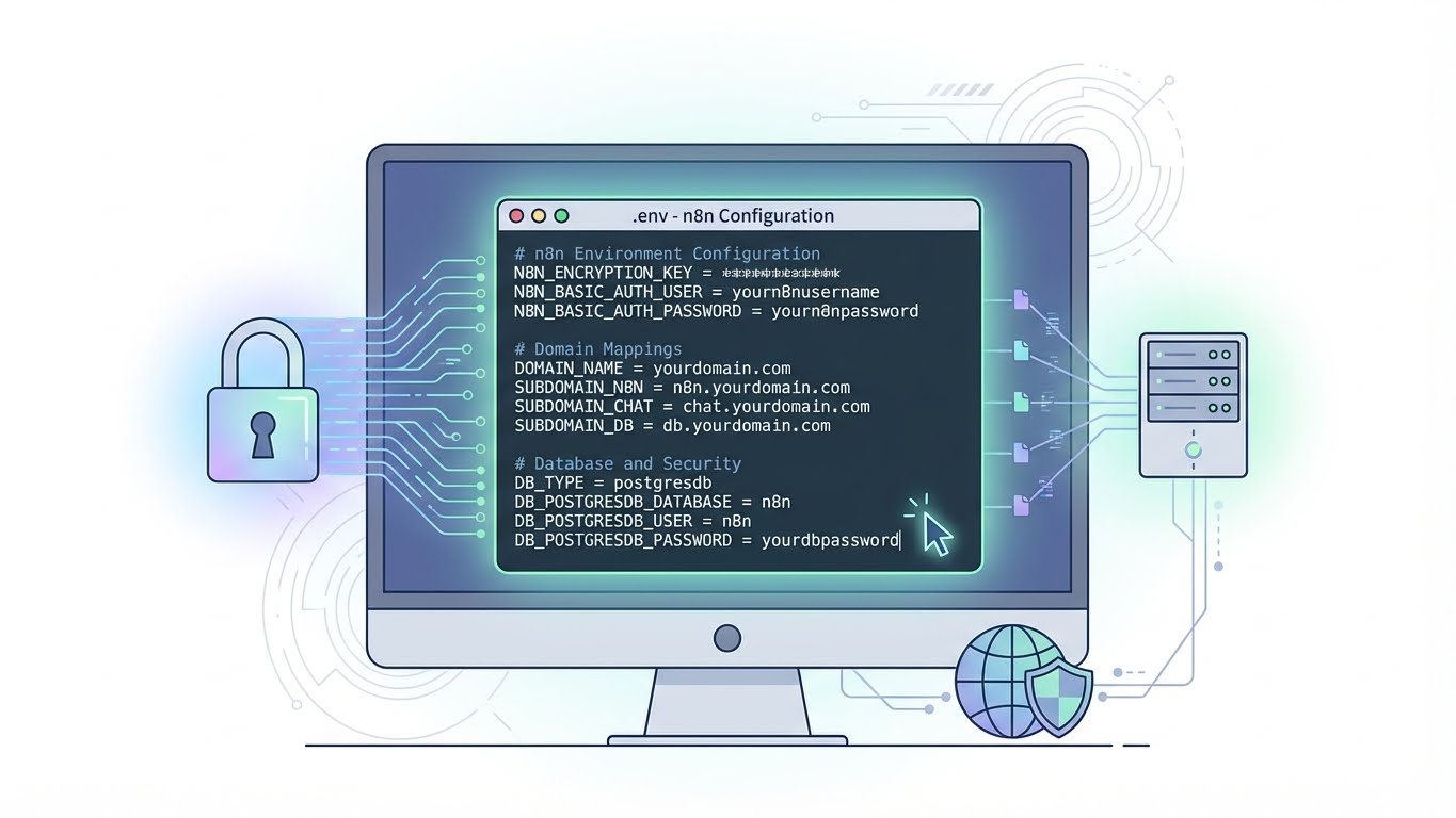 Tùy chỉnh tệp .env: Nền tảng bảo mật và làm chủ hoàn toàn hệ thống AI riêng tư của bạn.