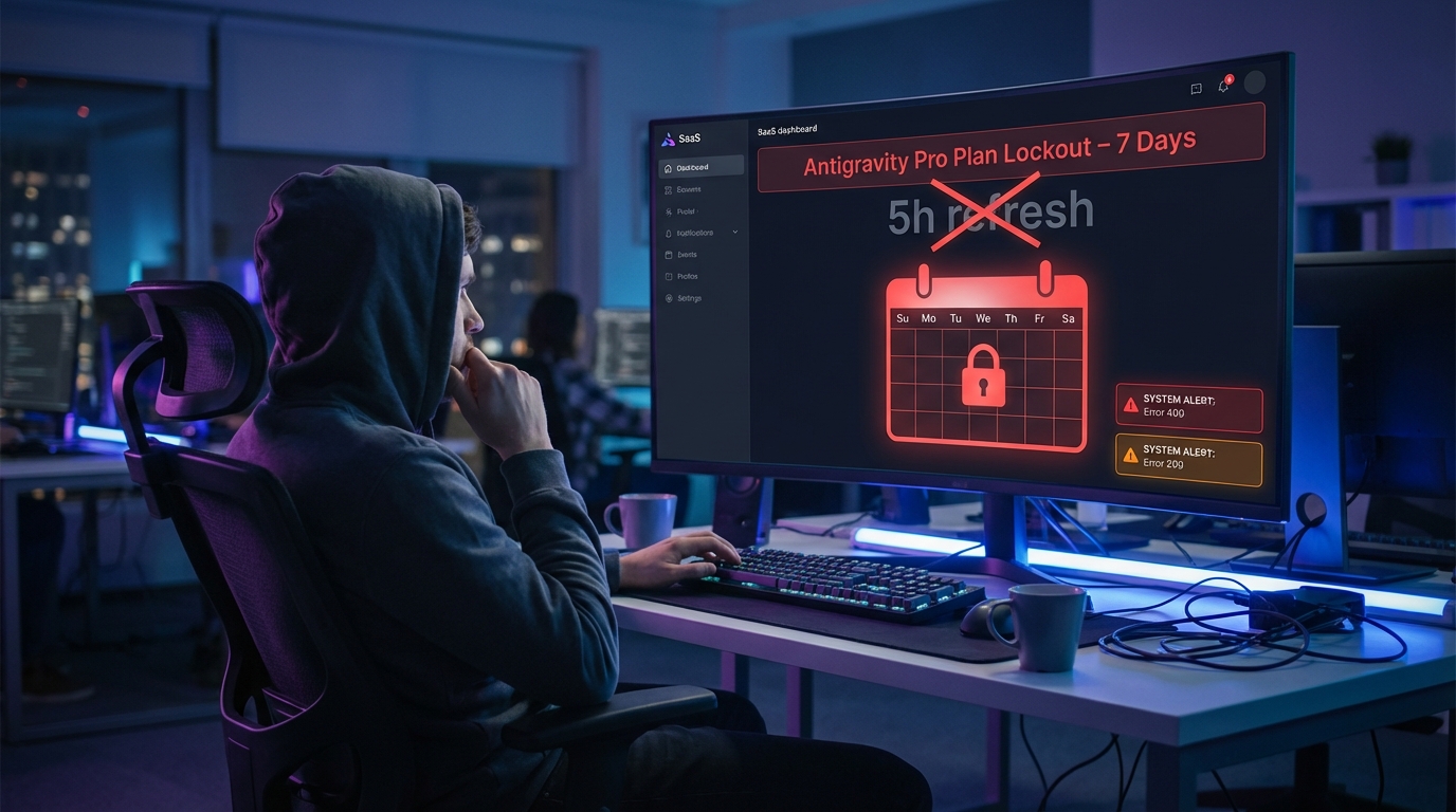 Tình trạng lockout (khóa truy cập) của Antigravity IDE gói PRO đang diễn ra trên diện rộng