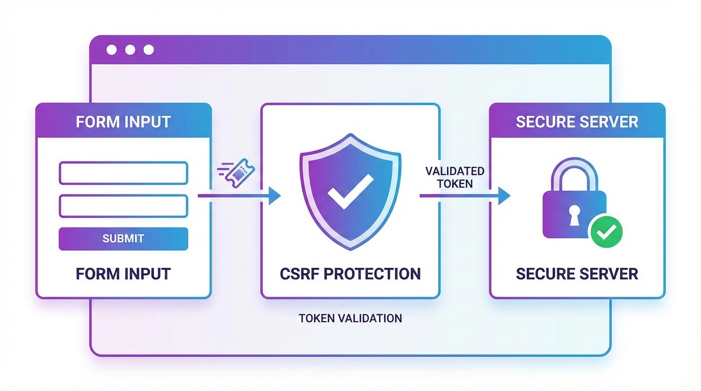 CSRF protection in Laravel forms