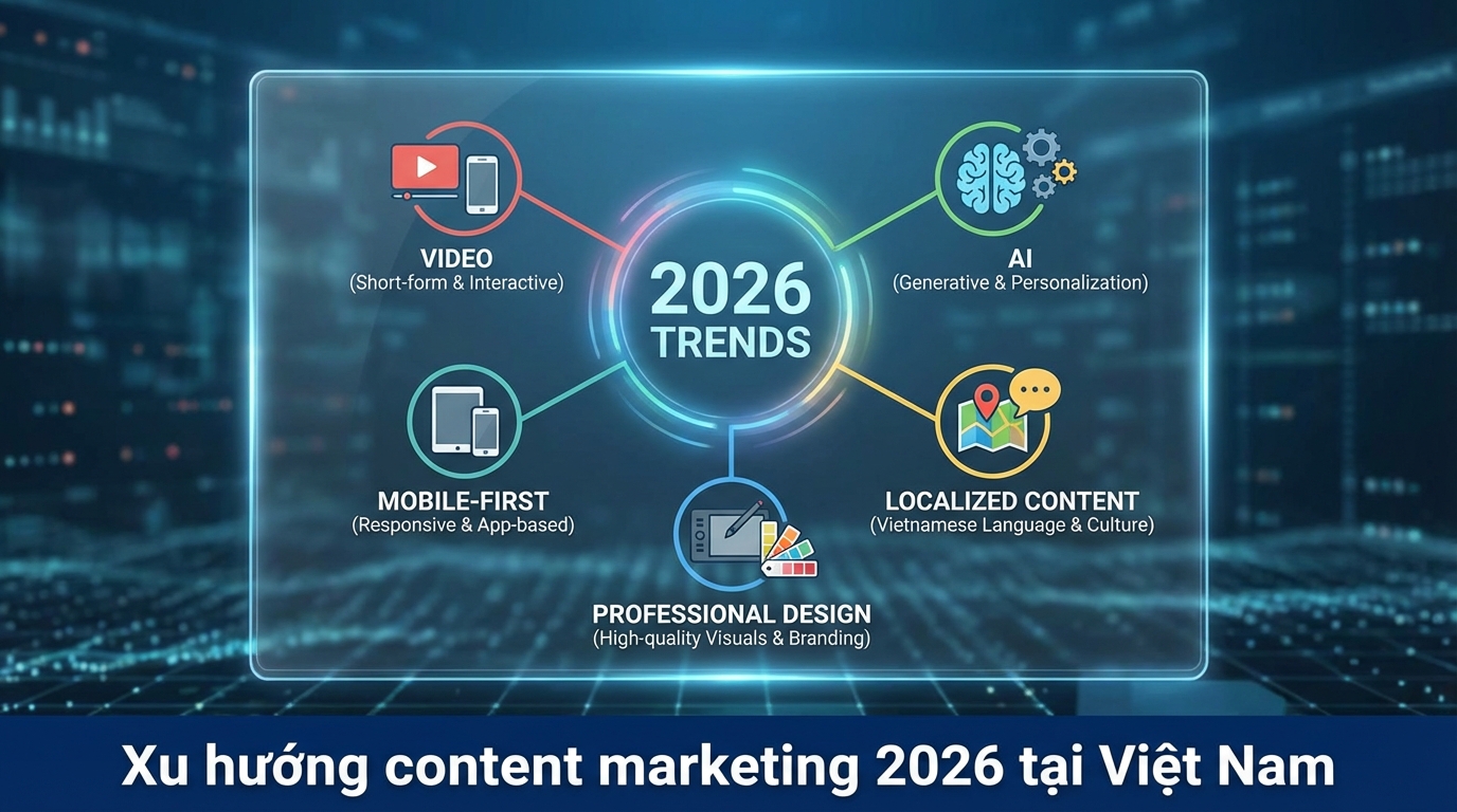 Content marketing trends 2026 Vietnam