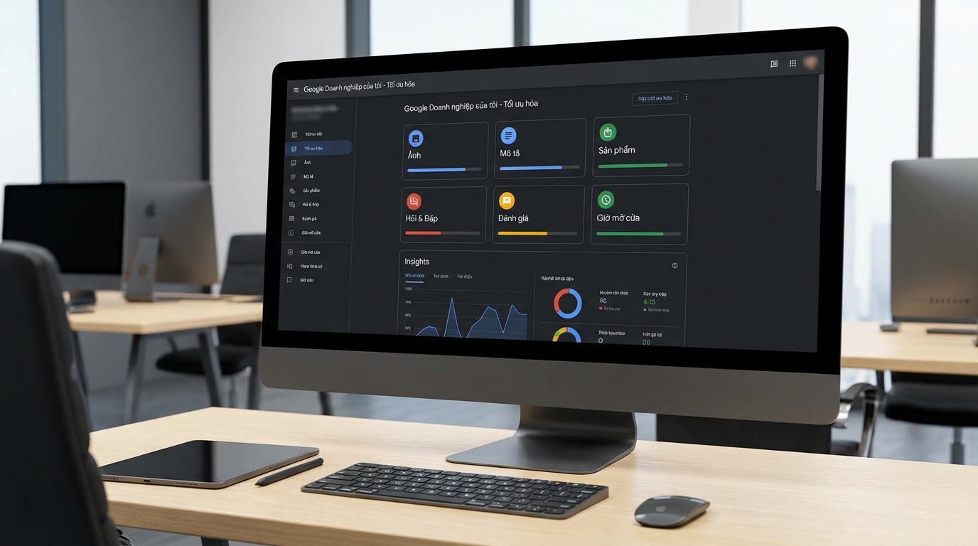 Dashboard Google Business Profile với các phần tối ưu cho doanh nghiệp Việt Nam