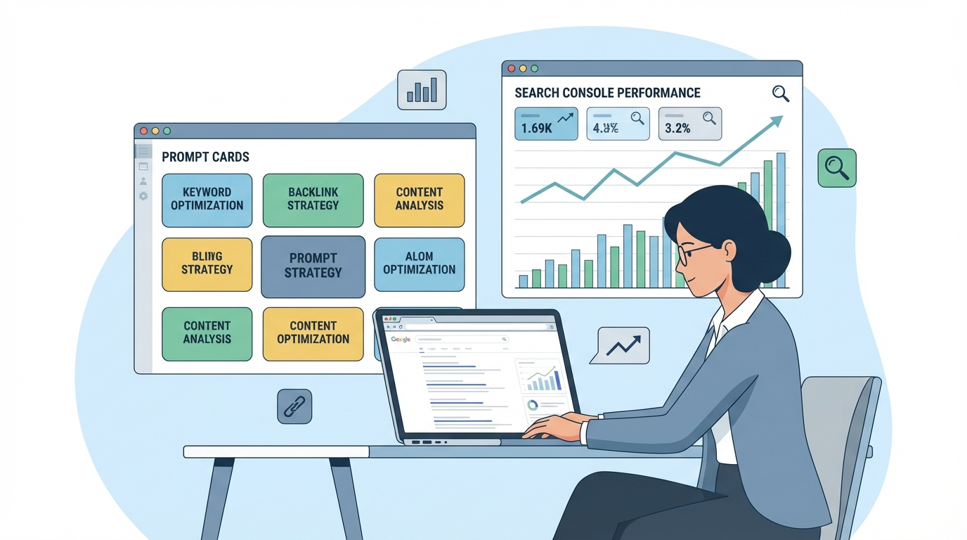 Ví dụ prompt cho Search Console AI-powered configuration