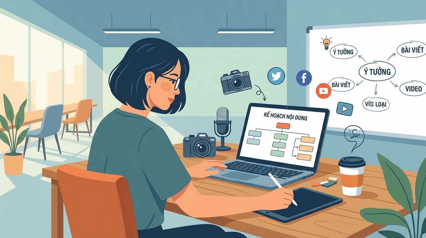 Content marketing strategy for small business Vietnam