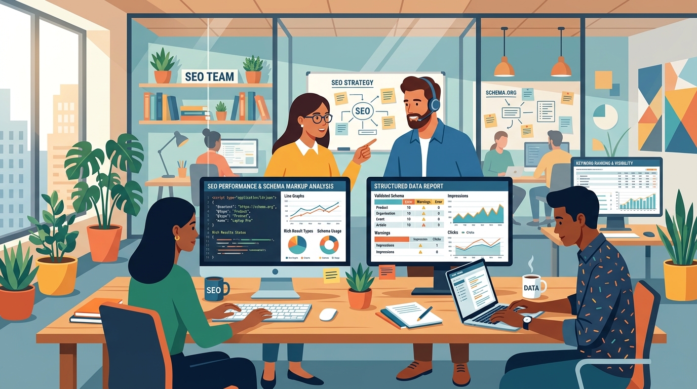 SEO team thích nghi với việc mất structured data report Search Console