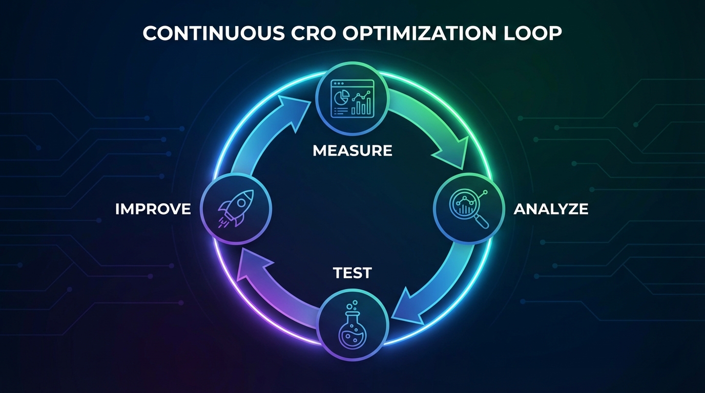 Vòng lặp tối ưu hành trình mua hàng liên tục: Đo lường, Phân tích, Thử nghiệm, Cải thiện