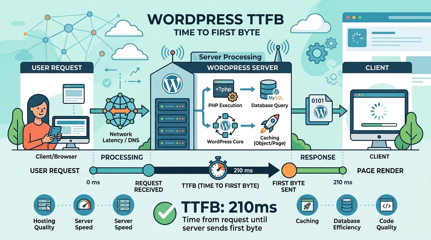 TTFB Cho WordPress 2026