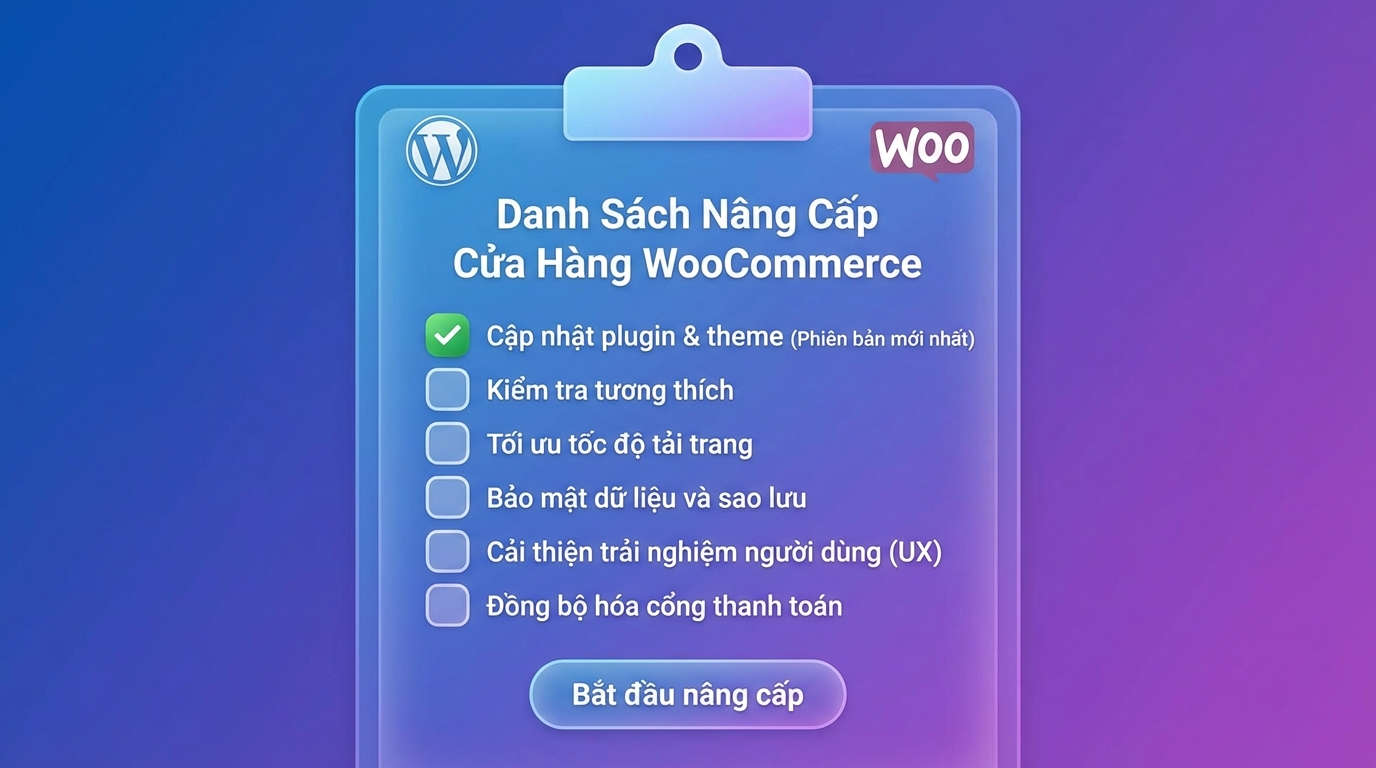 Checklist nâng cấp WooCommerce 10.6 cho store