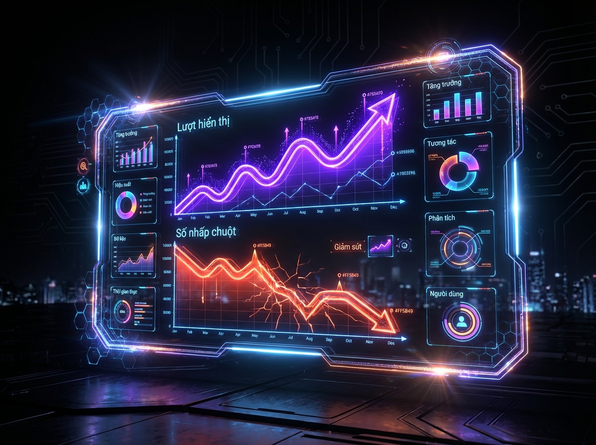 CTR giảm mạnh khi người dùng không cần click vào website