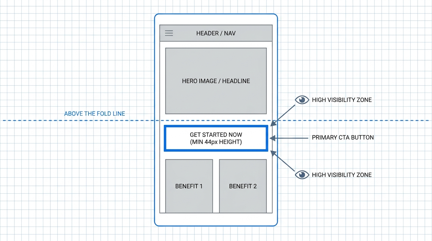 Sơ đồ vị trí CTA hiệu quả