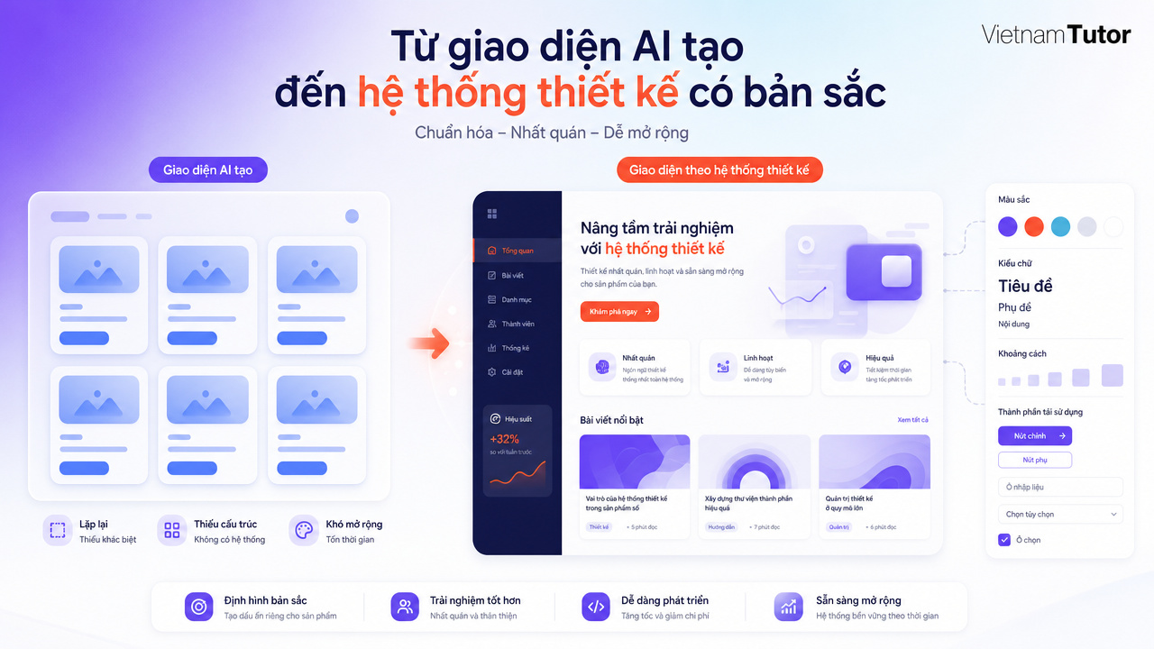 Claude Design và design system giúp tránh giao diện AI đại trà