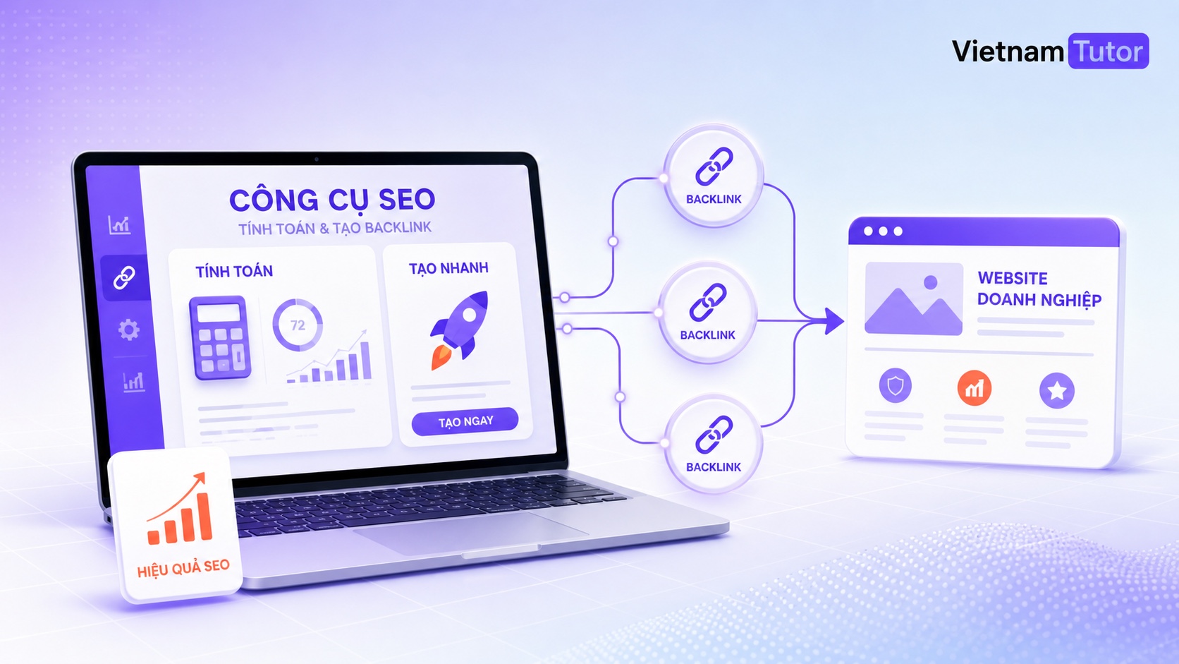 Free Tool SEO với calculator và generator thu hút backlink