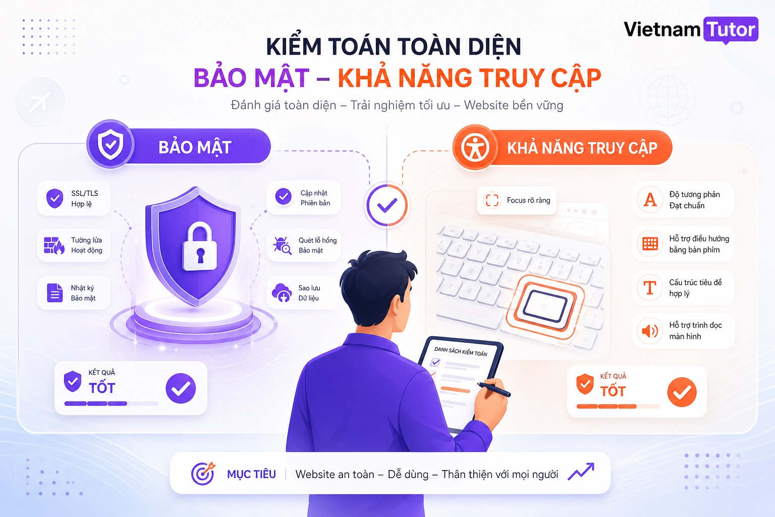 Checklist security và accessibility cho code do AI tạo