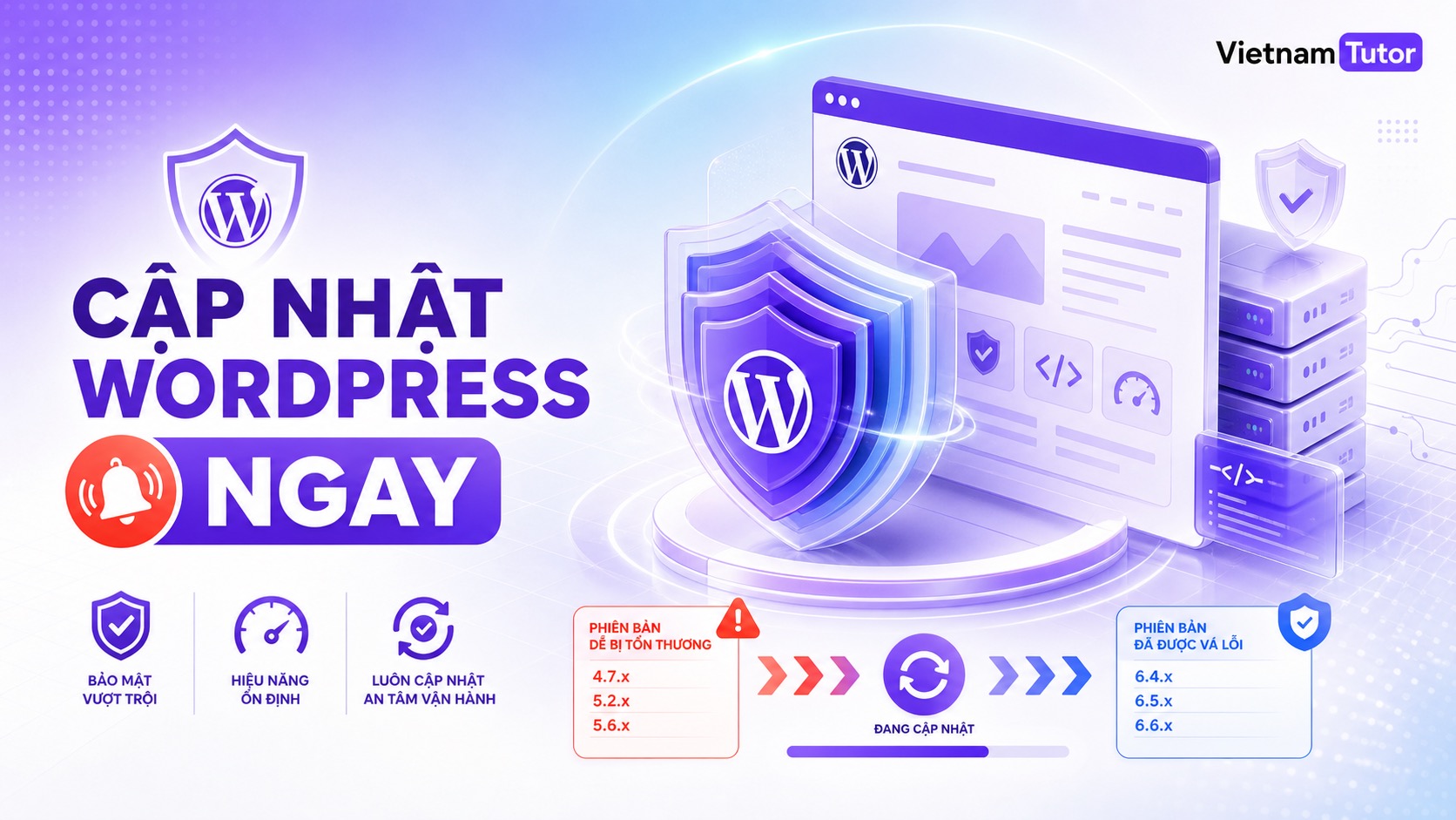 CVE-2026-63030 WordPress và quy trình cập nhật khẩn cấp