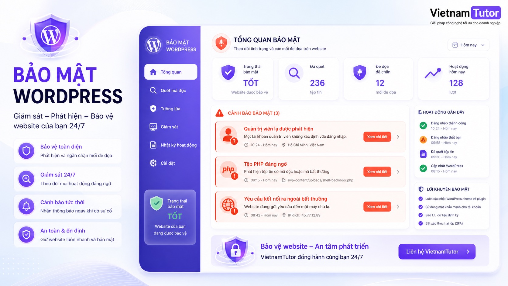 Plugin WordPress có backdoor với dấu hiệu user admin và file lạ