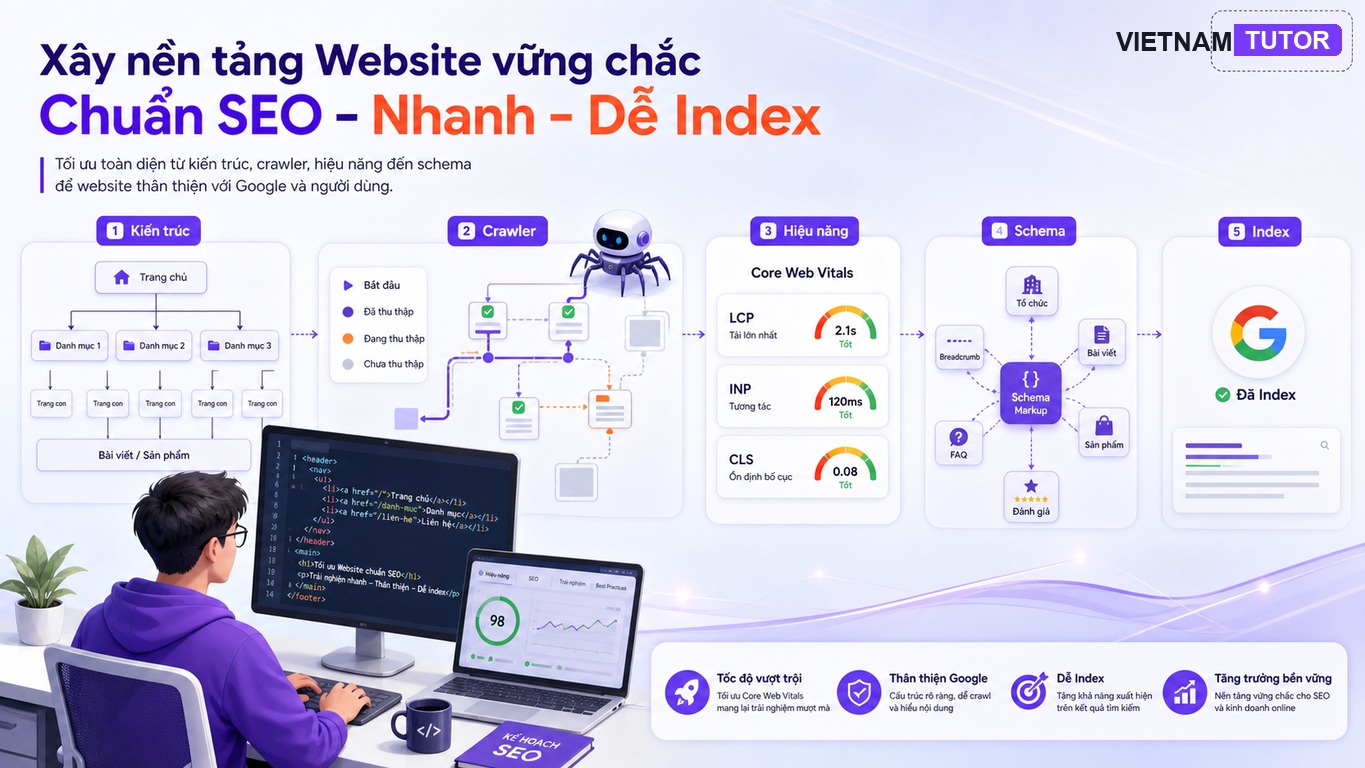 SEO kỹ thuật cho developer khi làm website