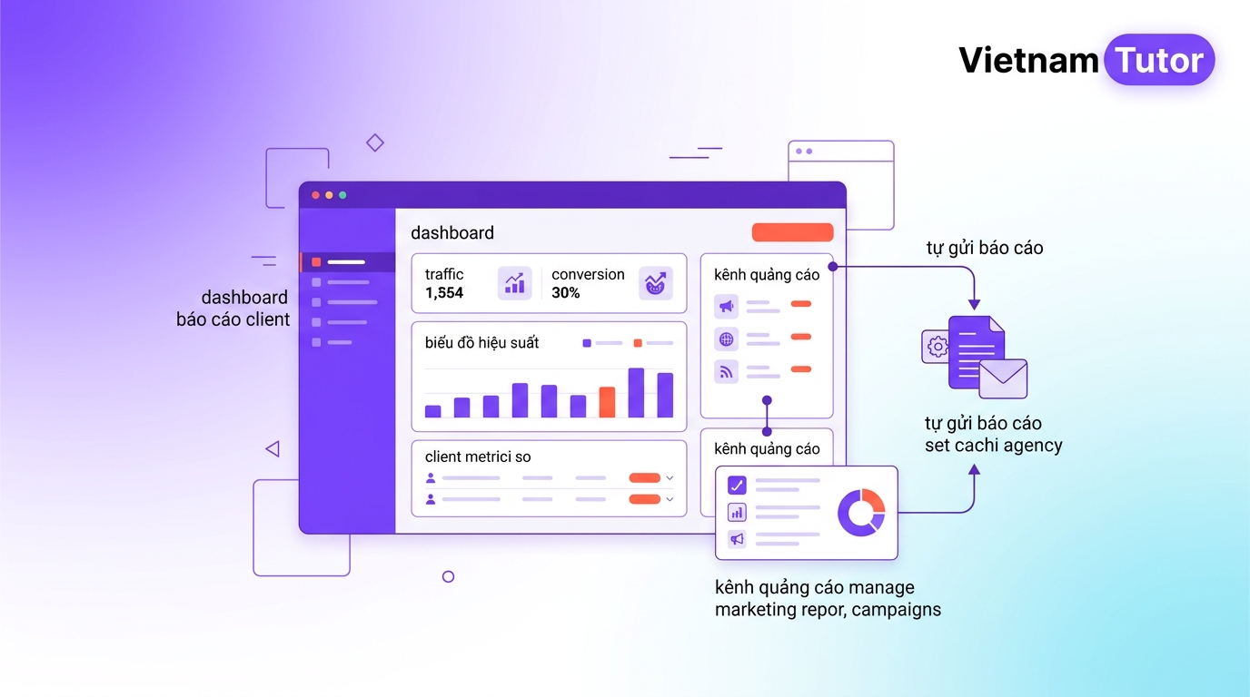 Ba workflow tự động hóa agency marketing SEO: hợp đồng, lead và báo cáo client